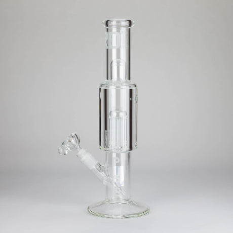 PINNACLE DISTRIBUTORS INC. Glass Bong Pure Glass | 15" Zero-T Freezable 8-Tree Pure Glass | 15" Zero-T Freezable 8-Tree