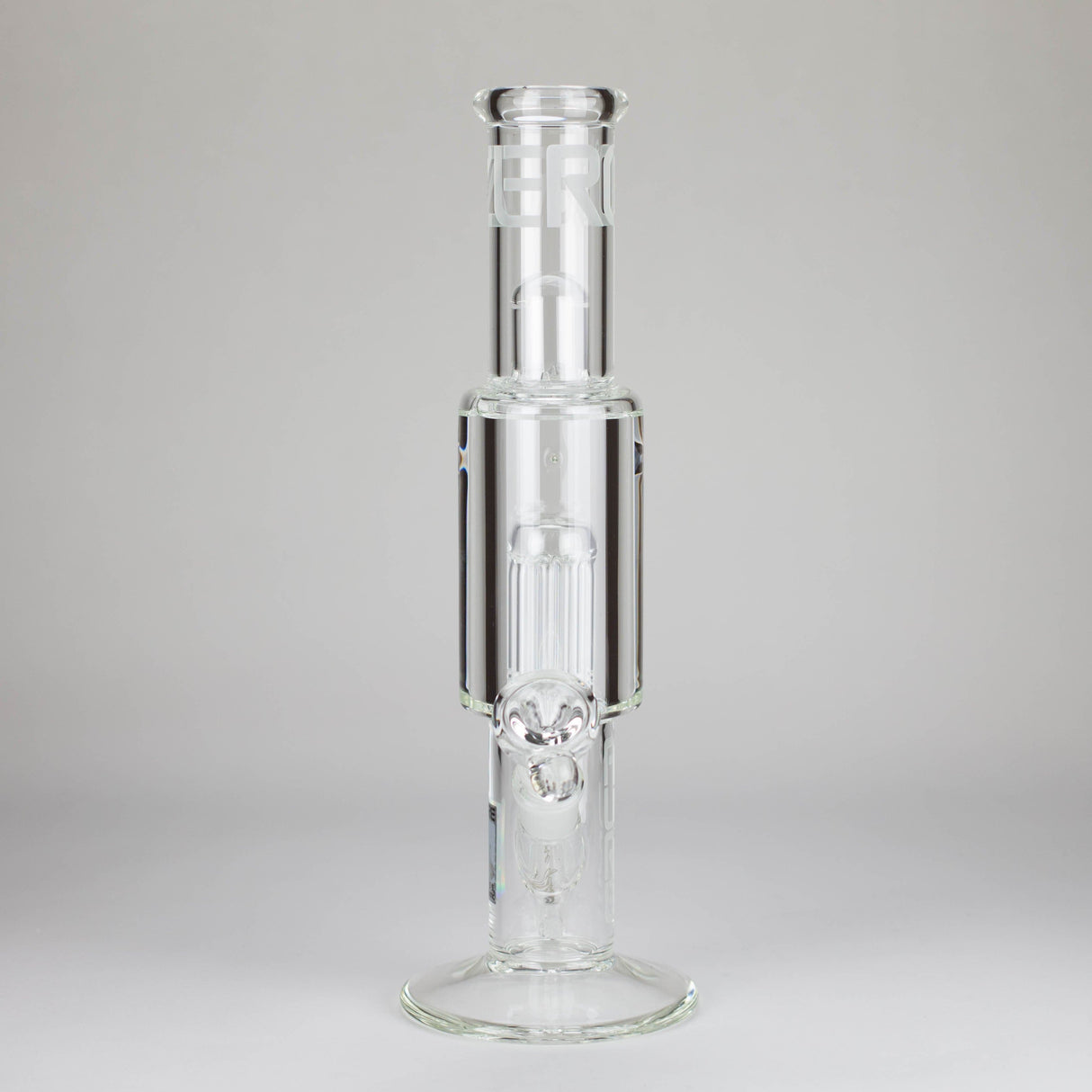 PINNACLE DISTRIBUTORS INC. Glass Bong Pure Glass | 15" Zero-T Freezable 8-Tree Pure Glass | 15" Zero-T Freezable 8-Tree