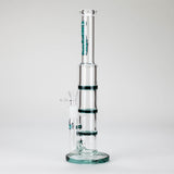 Ganjavibes | 11" Triple Honeycomb Percolator Glass Bong