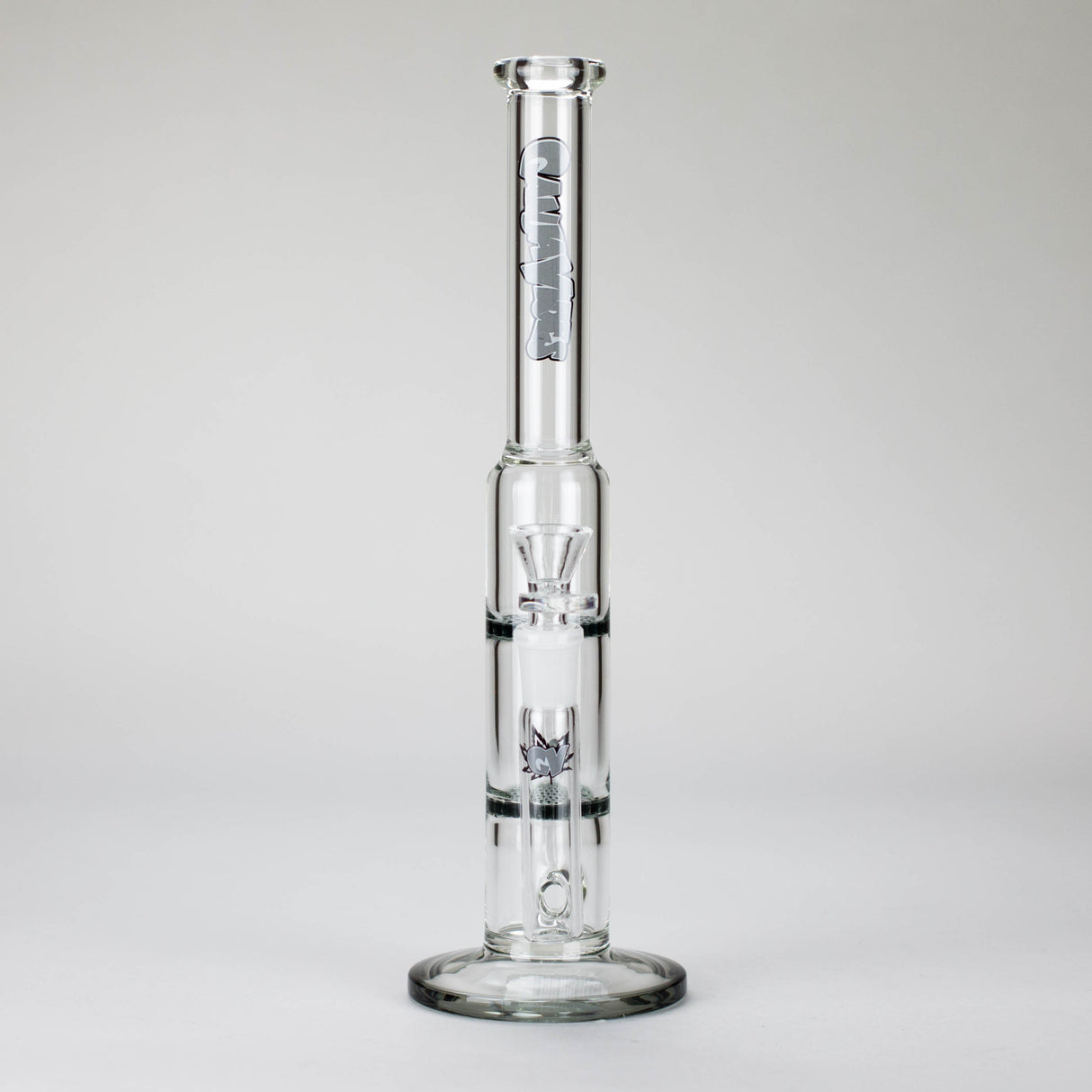 Ganjavibes | 11" Double Honeycomb Percolator Glass Bong