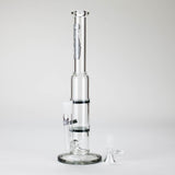 Ganjavibes | 11" Double Honeycomb Percolator Glass Bong