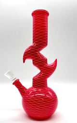 9.5" Zig-Zag Zong Glass Bong with 14 mm Bowl Stem