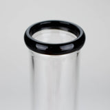 8" Straight Glass Bong with Diffused Downstem
