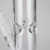 8" Straight Glass Bong with Diffused Downstem