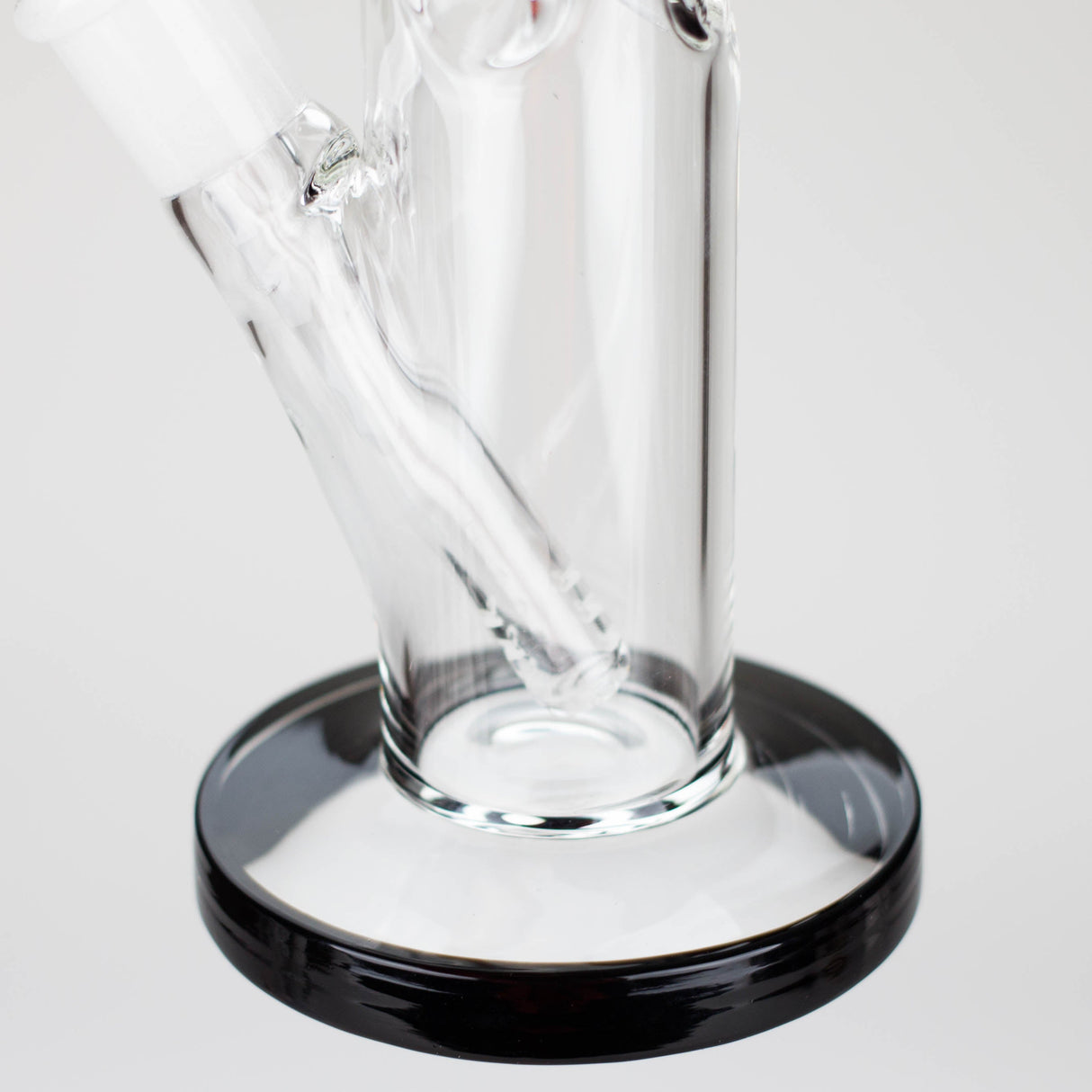 8" Straight Glass Bong with Diffused Downstem