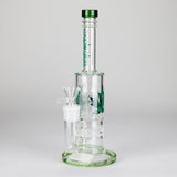 Maple Glass 12" Amber Perc Bong with Splash Guard