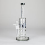 Maple Glass 12" Amber Perc Bong with Splash Guard