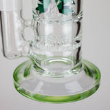 Maple Glass 12" Amber Perc Bong with Splash Guard