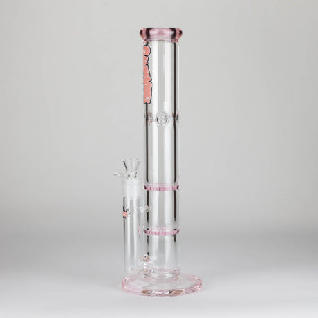 Maple Craft Inc Glass Bong Ganjavibes | Honeycomb 14 Inches Two Disk Percolator Glass Bong By Irie Vibes Series Ganjavibes | Honeycomb 14 Inches Two Disk Percolator Glass Bong By Irie Vibes Series