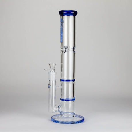 Maple Craft Inc Glass Bong Ganjavibes | Honeycomb 14 Inches Two Disk Percolator Glass Bong By Irie Vibes Series Ganjavibes | Honeycomb 14 Inches Two Disk Percolator Glass Bong By Irie Vibes Series