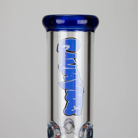 Maple Craft Inc Glass Bong Ganjavibes | Honeycomb 14 Inches Two Disk Percolator Glass Bong By Irie Vibes Series Ganjavibes | Honeycomb 14 Inches Two Disk Percolator Glass Bong By Irie Vibes Series