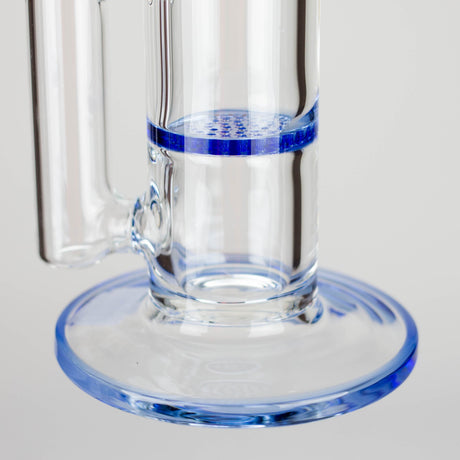 Maple Craft Inc Glass Bong Ganjavibes | Honeycomb 14 Inches Two Disk Percolator Glass Bong By Irie Vibes Series Ganjavibes | Honeycomb 14 Inches Two Disk Percolator Glass Bong By Irie Vibes Series