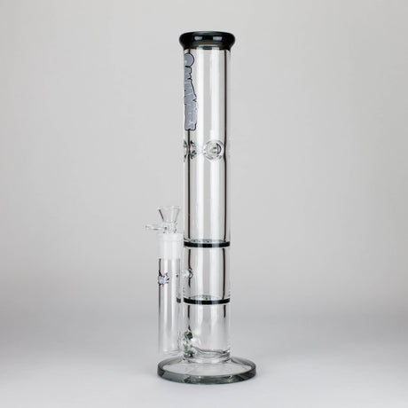 Maple Craft Inc Glass Bong Ganjavibes | Honeycomb 14 Inches Two Disk Percolator Glass Bong By Irie Vibes Series Ganjavibes | Honeycomb 14 Inches Two Disk Percolator Glass Bong By Irie Vibes Series
