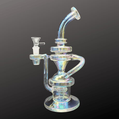 Small Biz Distributors Glass Bong Medusa | 12" Recycler-Style 1 Medusa | 12" Recycler-Style 1