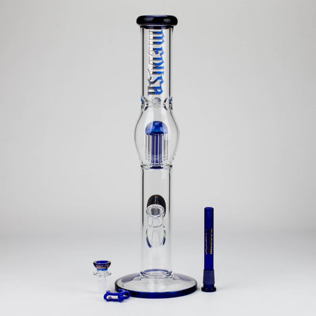 Small Biz Distributors Glass Bong Medusa 17" Thick Glass Bong with Tree Perc & Ice Pinch Medusa 17" Bubble Tree Perc Bong | Canada