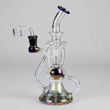 Trippy Glass Colour-Shift Recycler Dab Rig