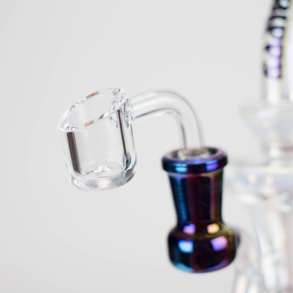 Trippy Glass Colour-Shift Recycler Dab Rig