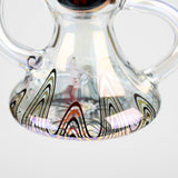 Trippy Glass Colour-Shift Recycler Dab Rig