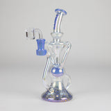 Trippy Glass Colour-Shift Recycler Dab Rig