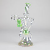 Trippy Glass Colour-Shift Recycler Dab Rig