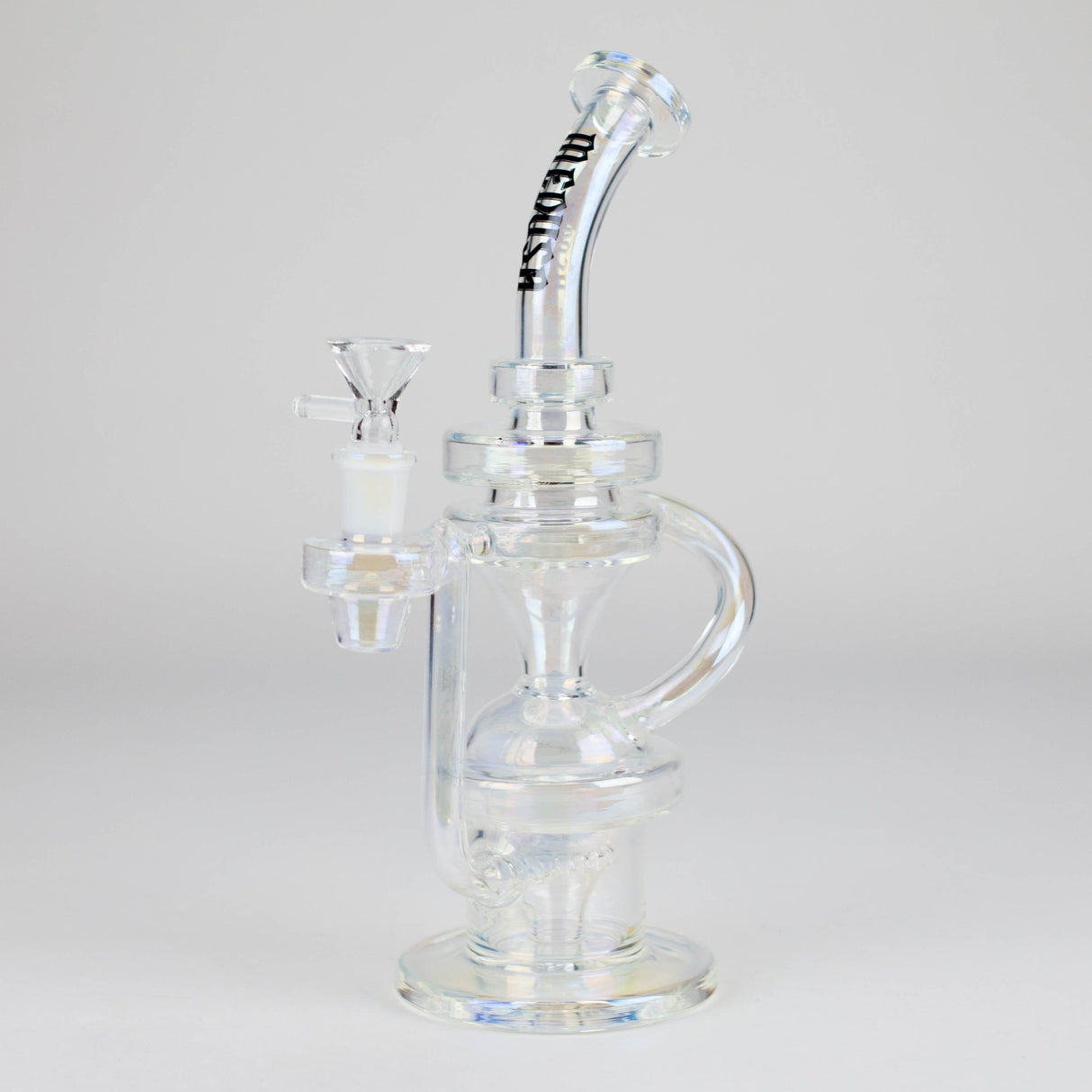 Small Biz Distributors Glass Bong Medusa | 12" Recycler-Style 1 Medusa | 12" Recycler-Style 1