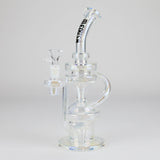 Small Biz Distributors Glass Bong Medusa | 12" Recycler-Style 1 Medusa | 12" Recycler-Style 1