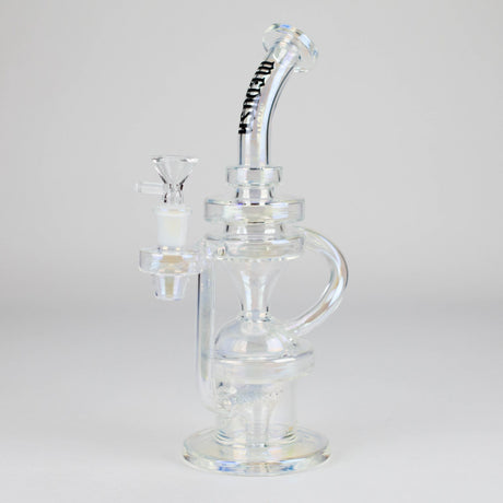 Small Biz Distributors Glass Bong Medusa | 12" Recycler-Style 1 Medusa | 12" Recycler-Style 1