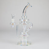 Small Biz Distributors Glass Bong Medusa | 12" Recycler-Style 1 Medusa | 12" Recycler-Style 1