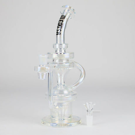 Small Biz Distributors Glass Bong Medusa | 12" Recycler-Style 1 Medusa | 12" Recycler-Style 1