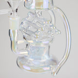 Small Biz Distributors Glass Bong Medusa | 12" Recycler - Style 2 Medusa | 12" Recycler - Style 2