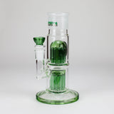 Small Biz Distributors Glass Bong Medusa | Double Tree Arm Perc Base for Stack-A-Bong Medusa | Double Tree Arm Perc Base for Stack-A-Bong