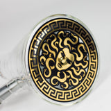 Small Biz Distributors Glass Bong Medusa | Cone Perc Base for Stack-A-Bong Medusa | Cone Perc Base for Stack-A-Bong