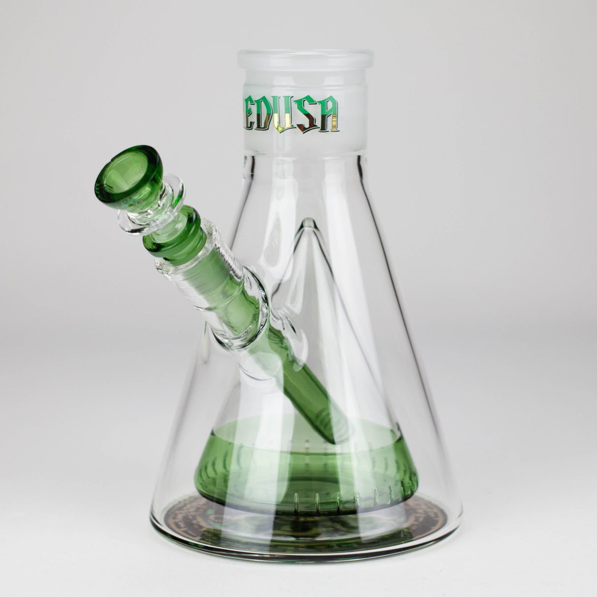 Small Biz Distributors Glass Bong Medusa | Cone Perc Base for Stack-A-Bong Medusa | Cone Perc Base for Stack-A-Bong