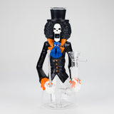 8.5" Skeleton Vinyl Water Pipe with Dabber