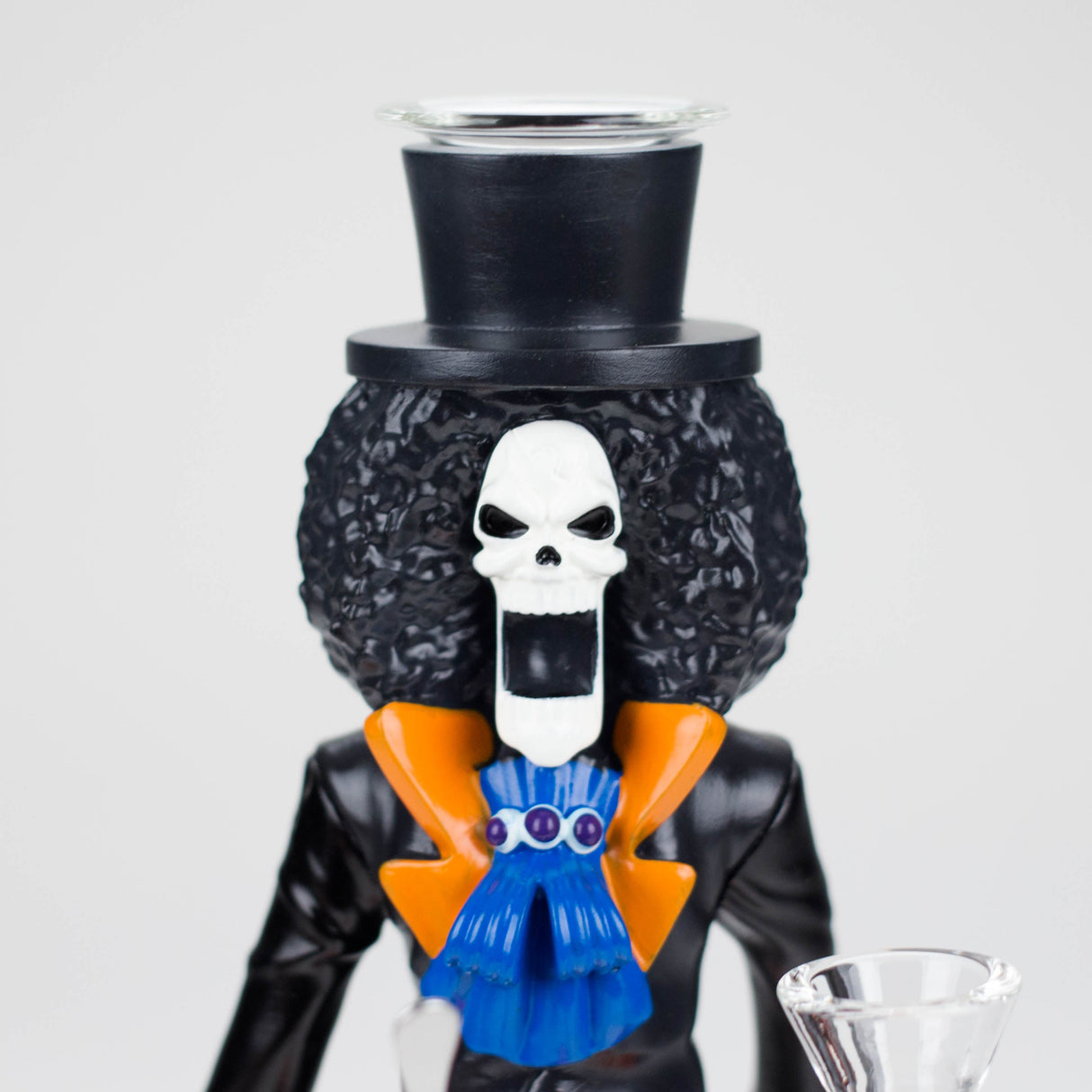 8.5" Skeleton Vinyl Water Pipe with Dabber