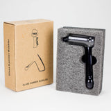 Tree Glass | 4.5" Thin Showerhead Hammer Glass Bubbler