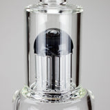 Maq Distributors Glass Bong Tree Glass | 15" Double Tree Cake Bong Tree Glass | 15" Double Tree Cake Bong