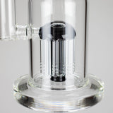 Maq Distributors Glass Bong Tree Glass | 15" Double Tree Cake Bong Tree Glass | 15" Double Tree Cake Bong