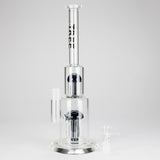 Maq Distributors Glass Bong Tree Glass | 15" Double Tree Cake Bong Tree Glass | 15" Double Tree Cake Bong