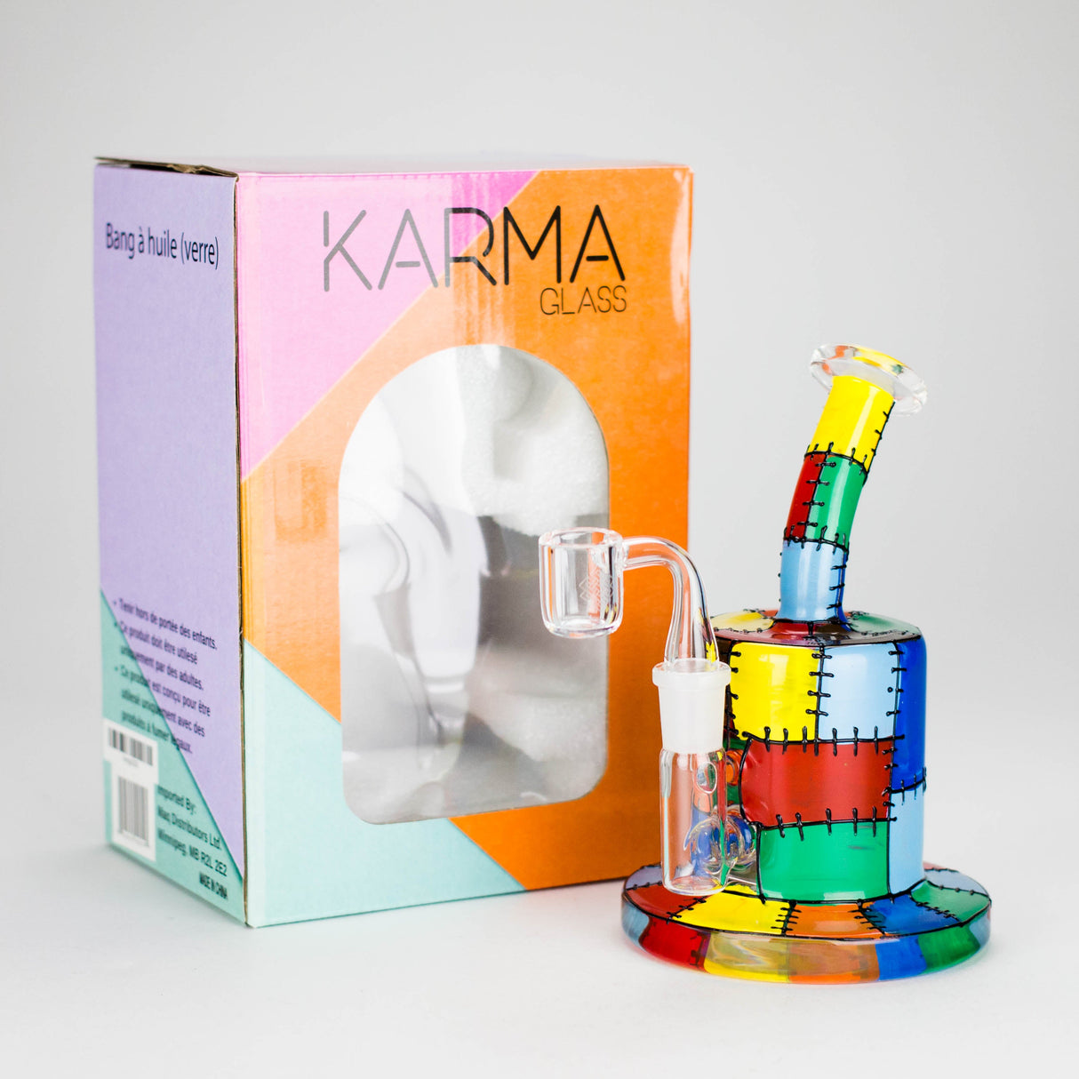 Karma Patches Design Mini Dab Rig with Banger
