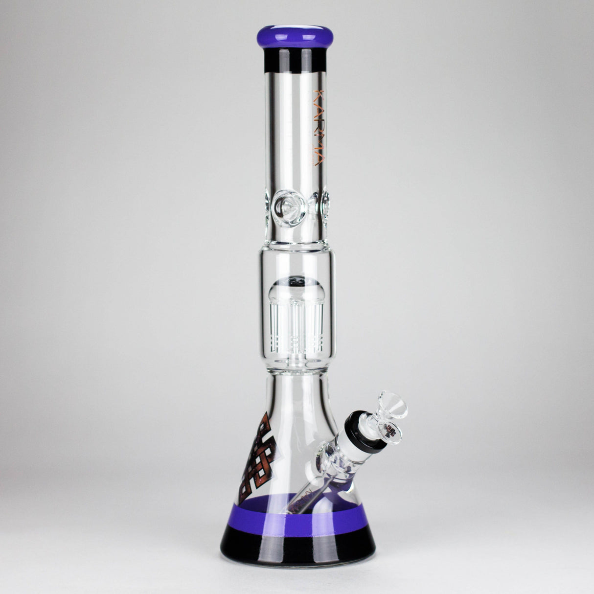 Maq Distributors Glass Bong Karma | 17" Tree Purps Glass Bong Karma | 17" Tree Purps Glass Bong
