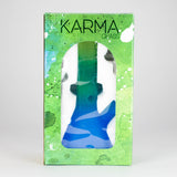 Karma | 9" Beaker 3 Toned Frosted Glass Bong