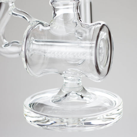 Canadian Distributor Glass Bong 11" Clear Recycler Glass Bong with Inline Diffuser 11" Clear Recycler Glass Bong - Inline Diffuser | Canada