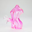 Canadian Distributor Glass Bong 4″ Pink Lady Soft Glass Bong [TX218] 4″ Pink Lady Soft Glass Bong [TX218]