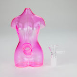 Canadian Distributor Glass Bong 4″ Pink Lady Soft Glass Bong [TX218] 4″ Pink Lady Soft Glass Bong [TX218]