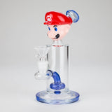 Canadian Distributor Glass Bong 7″ Cartoon Character Glass Bong with water diffuser [C8020] 7″ Cartoon Character Glass Bong with water diffuser [C8020]