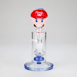 Canadian Distributor Glass Bong 7″ Cartoon Character Glass Bong with water diffuser [C8020] 7″ Cartoon Character Glass Bong with water diffuser [C8020]