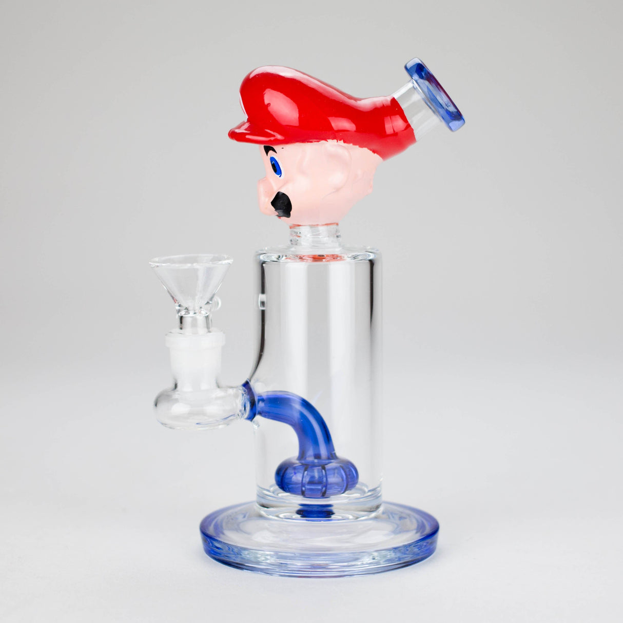 Canadian Distributor Glass Bong 7″ Cartoon Character Glass Bong with water diffuser [C8020] 7″ Cartoon Character Glass Bong with water diffuser [C8020]