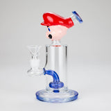 Canadian Distributor Glass Bong 7″ Cartoon Character Glass Bong with water diffuser [C8020] 7″ Cartoon Character Glass Bong with water diffuser [C8020]