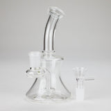 6" Borosilicate Glass Water Bong with 14 mm Joint